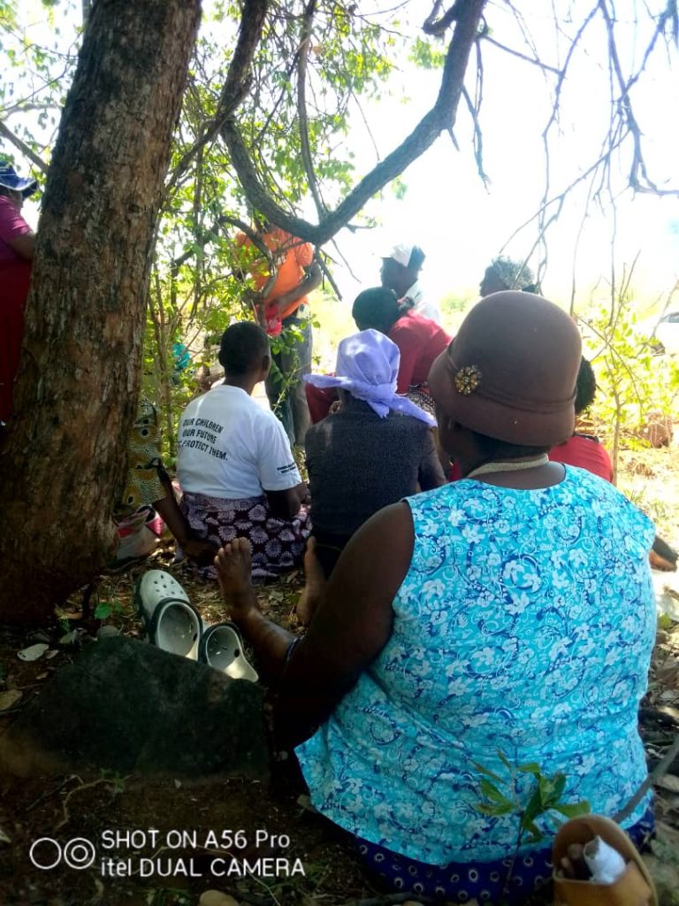 Community Empowered by DEMT with support from the Community Resource Exchange, Engages in Public EIA Consultation Meeting for ZhengShen International Mining Company Pvt Ltd (Chinese).
